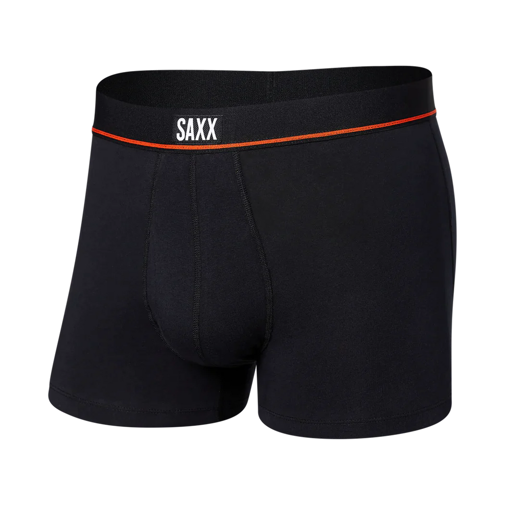 Boxer court Non-Stop Stretch Cotton Black