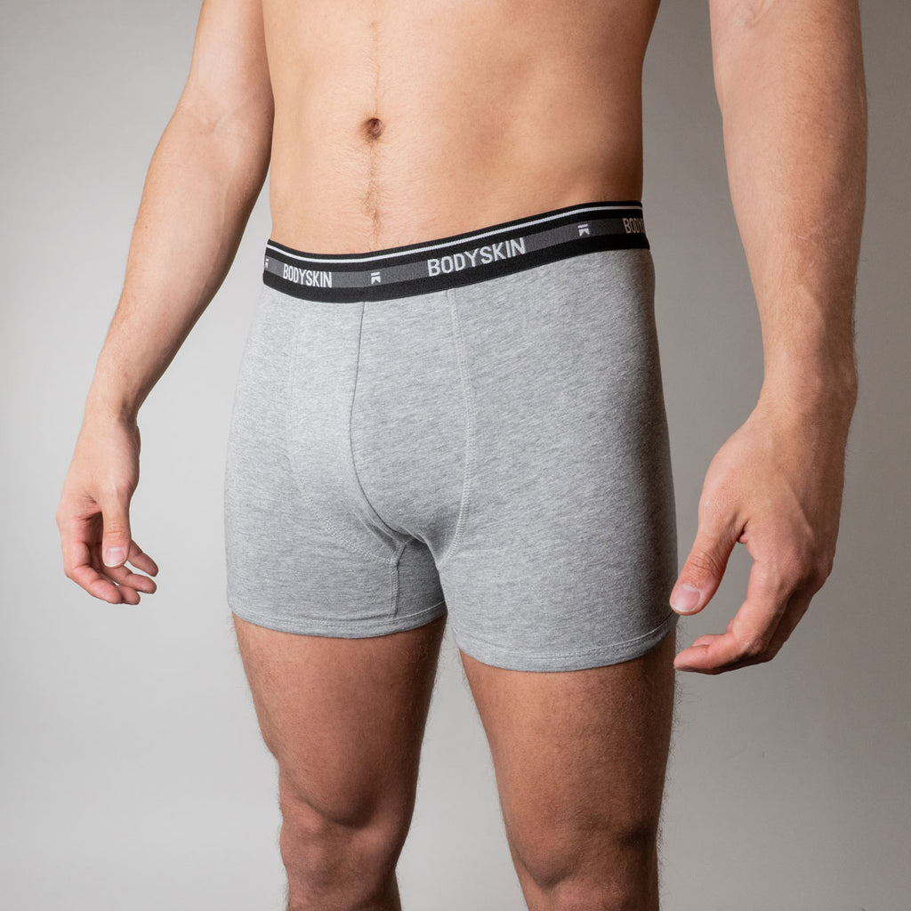 Plain Gray And Black Mens Pure V Cut Cotton Underwear at Rs 74.75