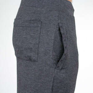 Nu - Essential Bamboo Jogger : Charcoal