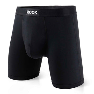 Pack of 2 Hook Max boxers: Atlantic Green and Onyx Black