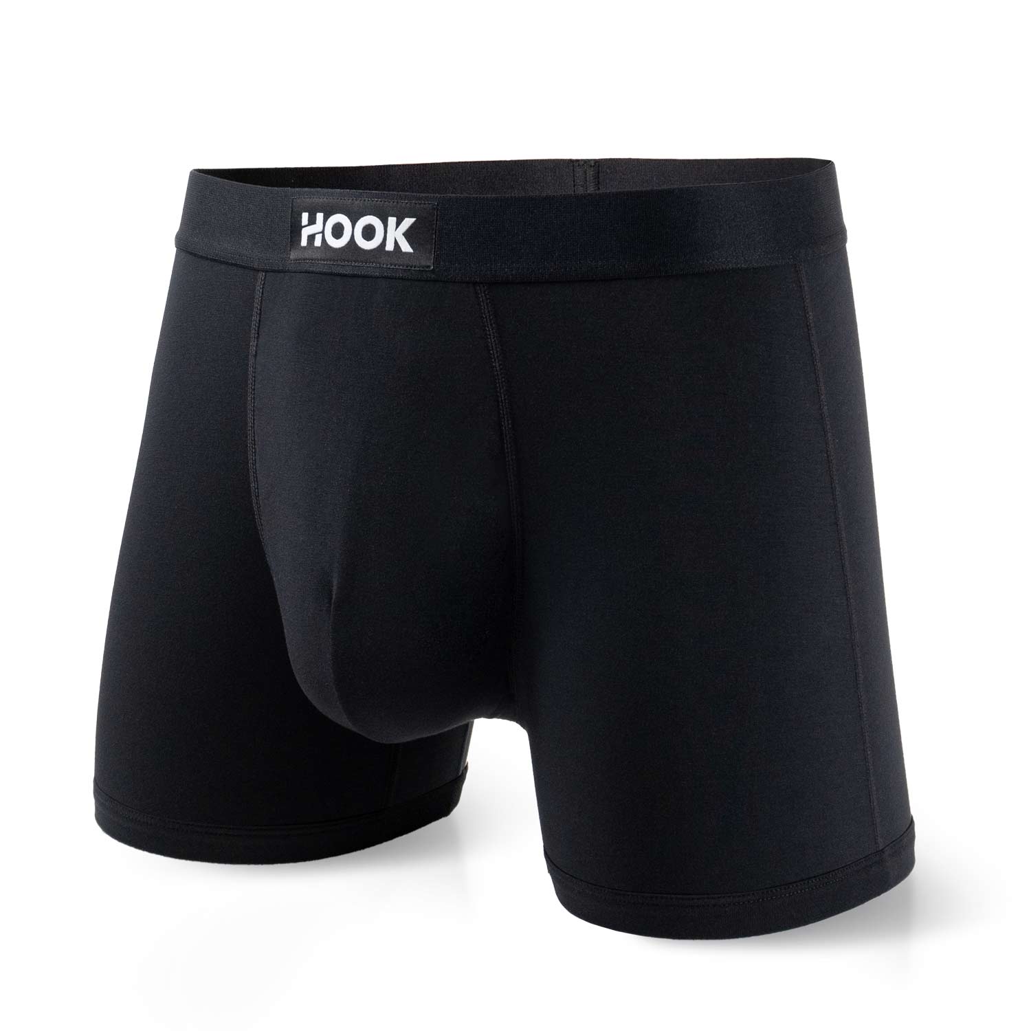 Pack of 7 Hook Max short boxers: Black