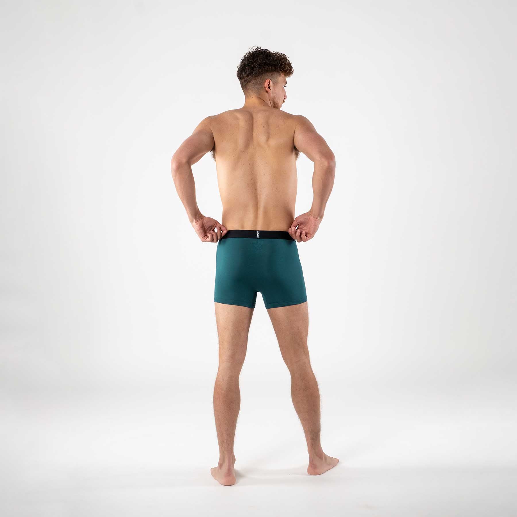 Boxer court Max : Vert atlantique