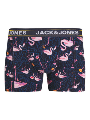 Pack de 3 boxers courts : Pink Flamingo