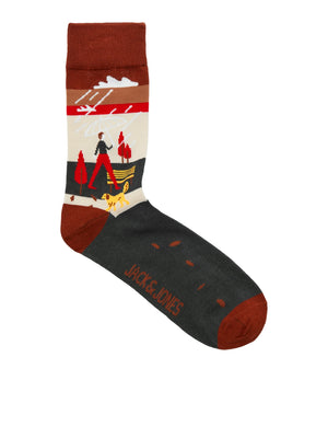 Pack de 3 paires de chaussettes Fall Landscape