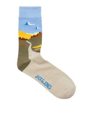 Pack de 3 paires de chaussettes Fall Landscape