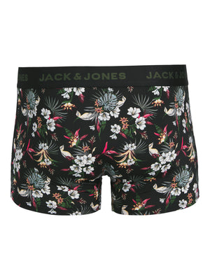 Pack de 3 boxers courts : Flower Microfibre