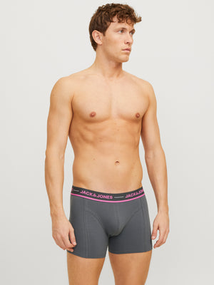 Pack de 3 boxers courts : PINK LEAVES