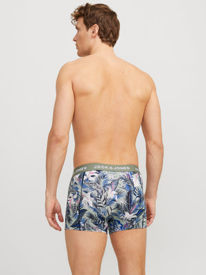 Pack de 3 boxers courts : BRADY FLOWER