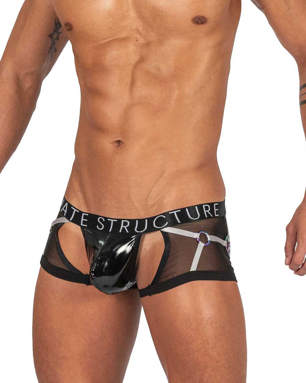 Boxer court Alpha Harness Black 4417