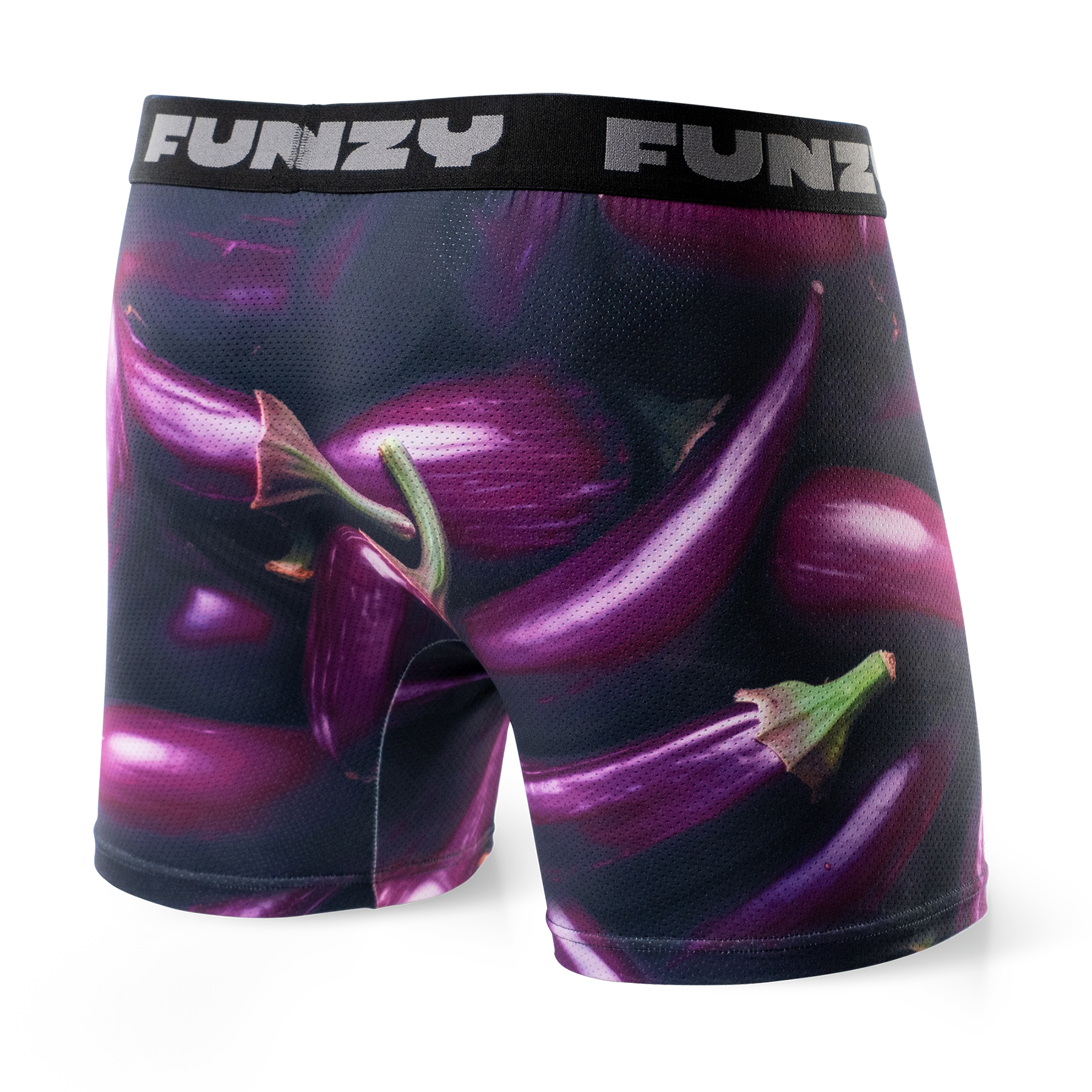 Boxer Funzy Aubergines