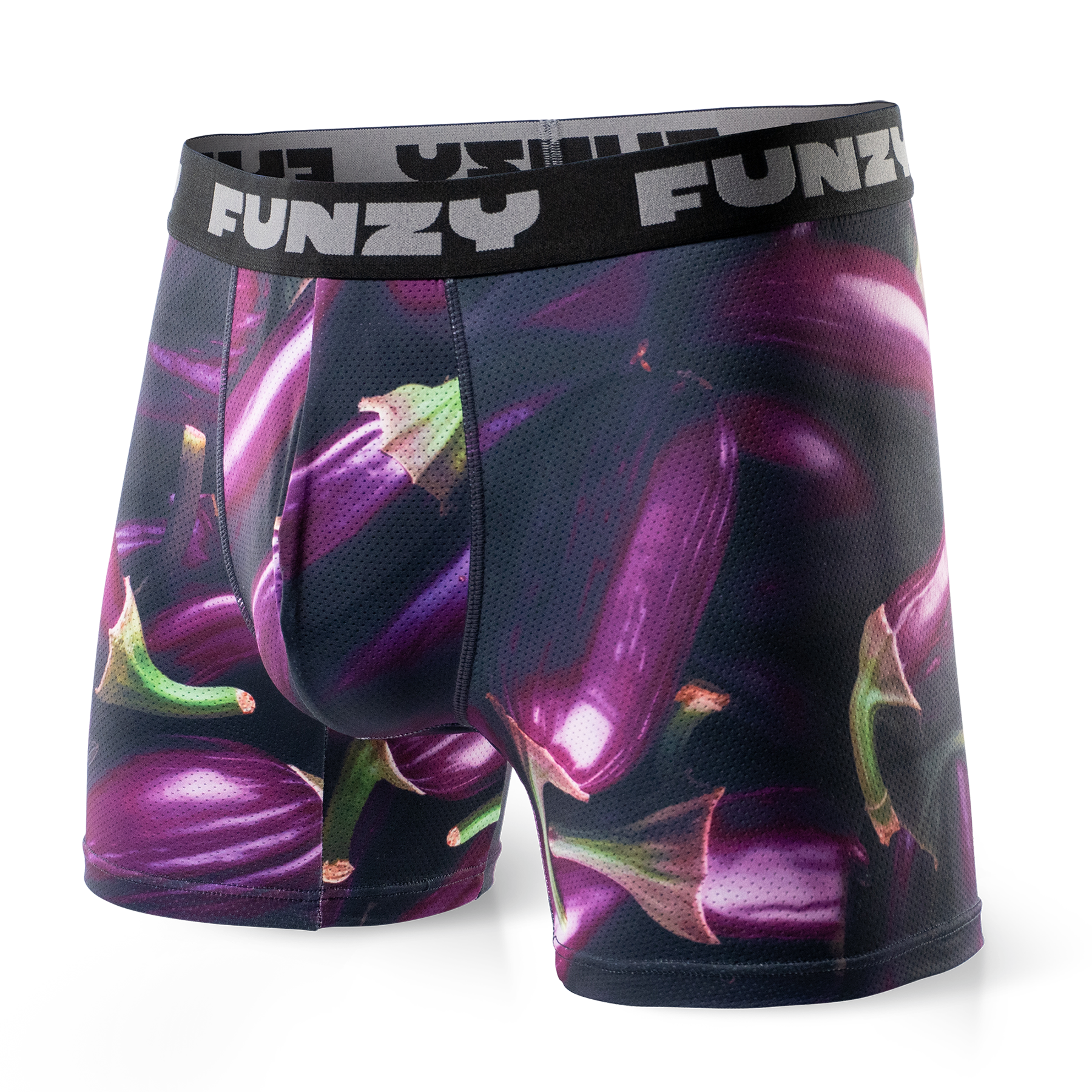 Boxer Funzy Aubergines