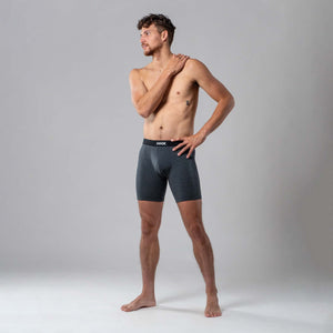 3 solid color boxers: Black, charcoal and navy blue