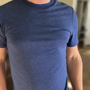 T-shirt All Day Heathered Navy