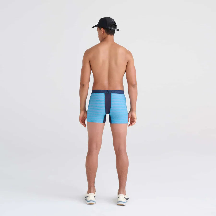 Saxx - Droptemp™ Cooling Mesh Boxer Brief : Dark Denim Heather