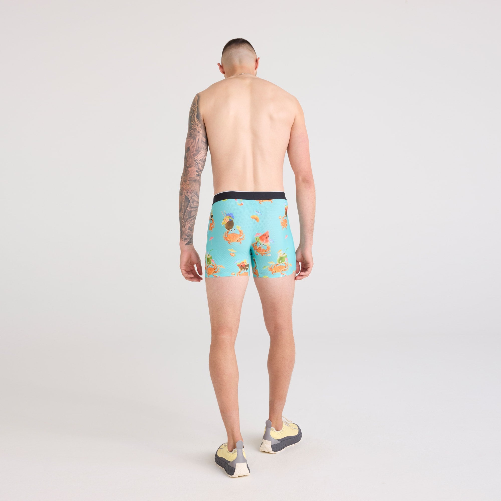 Boxer Saxx Volt COCKTAIL DE CRABE-TURQUOISE