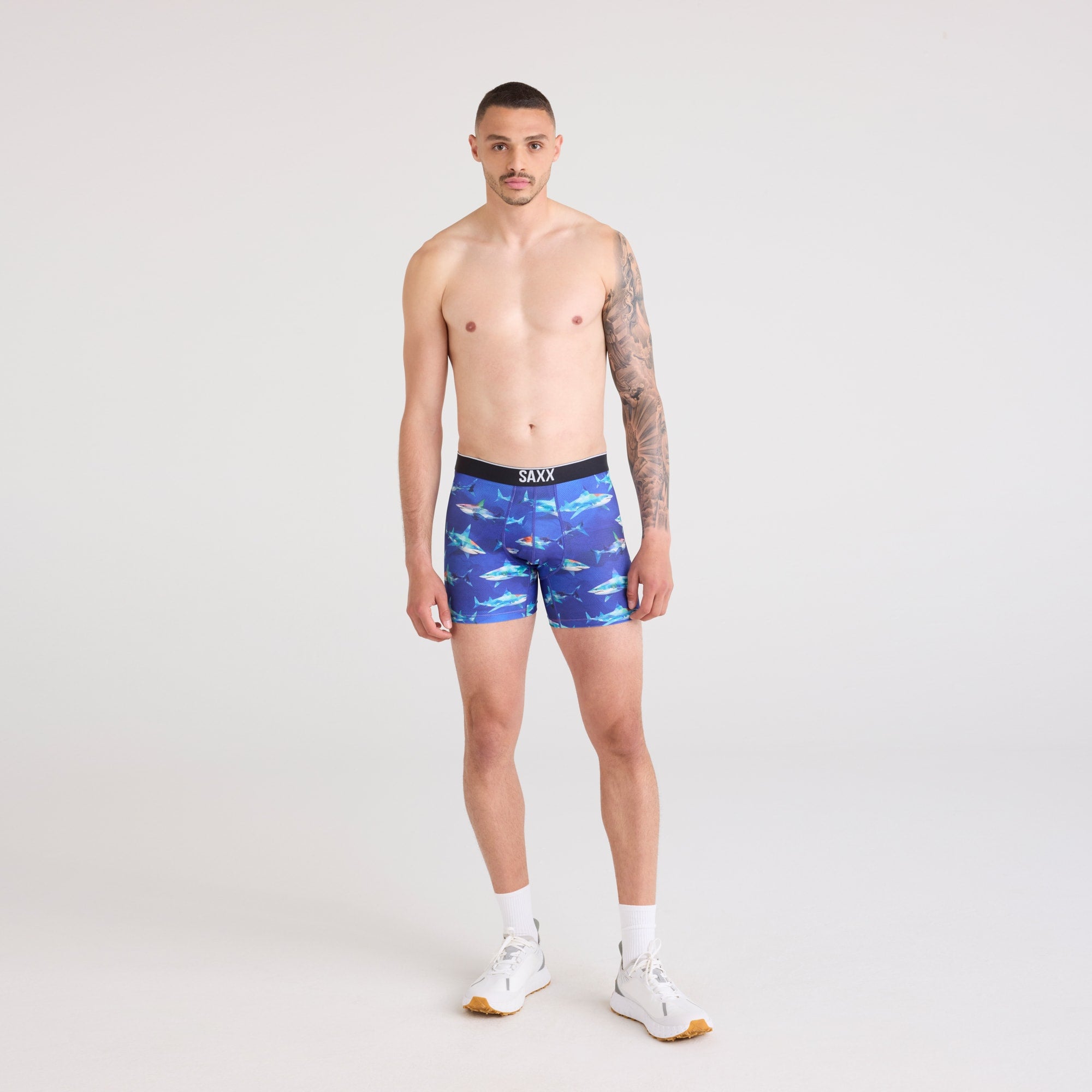 Boxer Volt REQUINS BRISÉS-BLEU