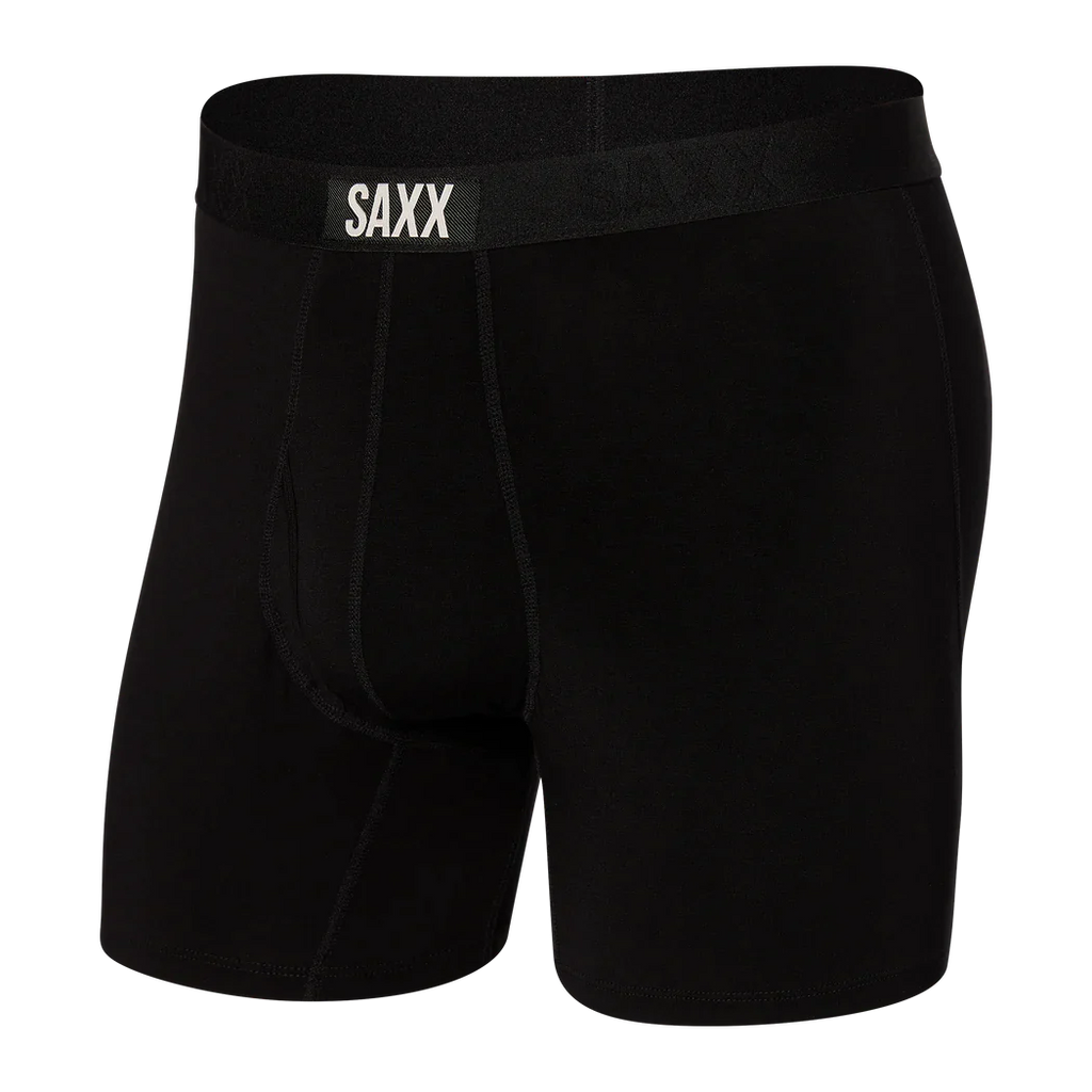 Saxx Ultra Boxers - What To Play - Black