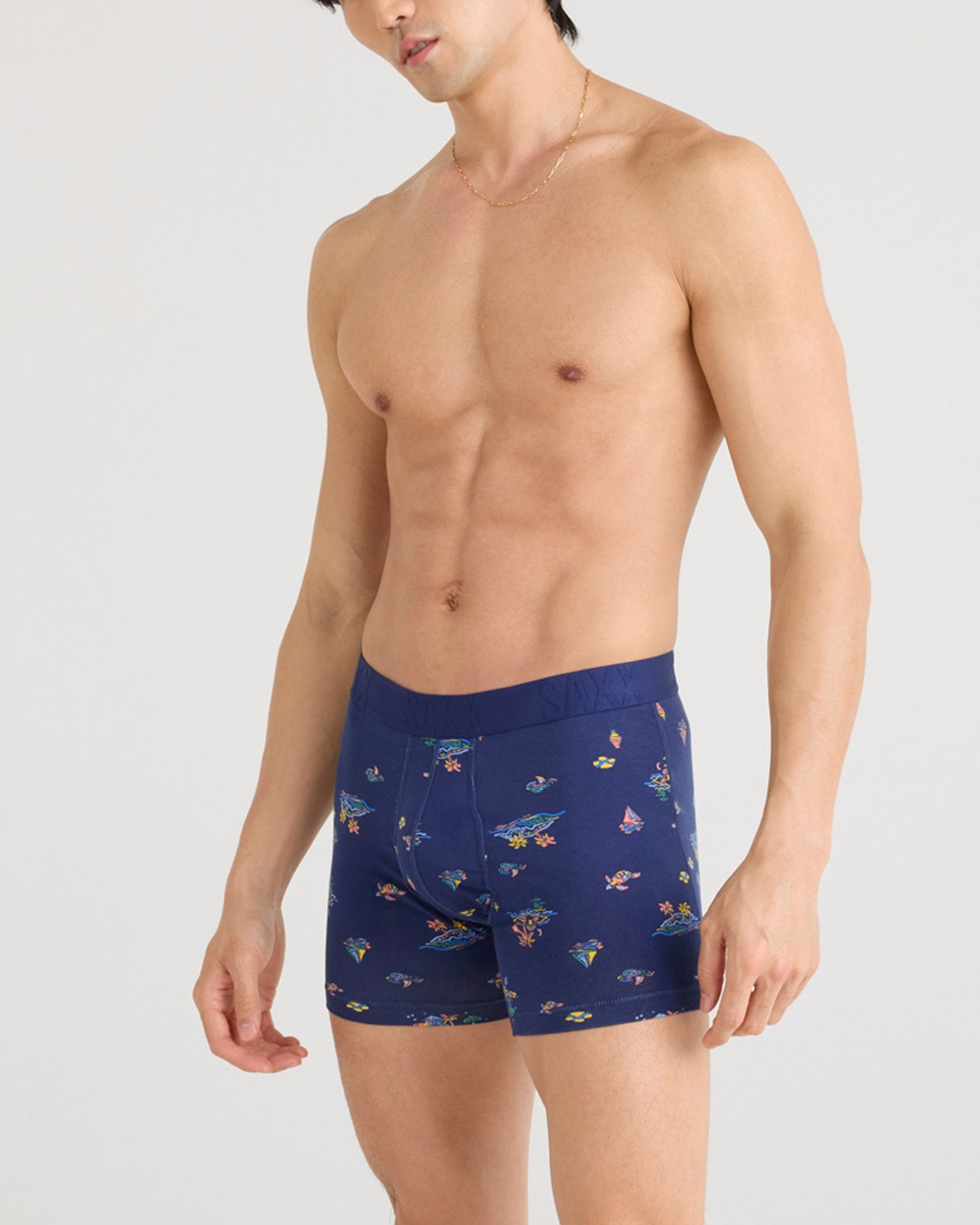 Boxer Saxx DROPTEMP™ COOLING COTTON VIE INSULAIRE-MINUIT