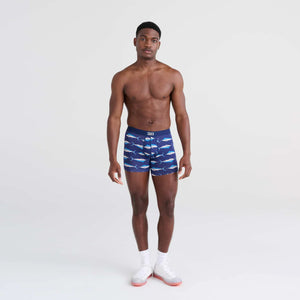 Saxx - Vibe Boxer Brief : Grey Pop Stripe