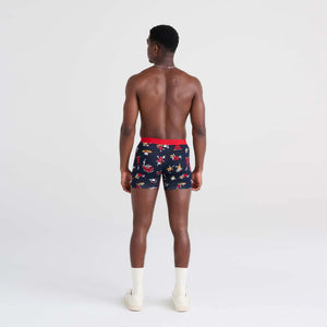 Saxx - Vibe Boxer Brief : Grey Pop Stripe