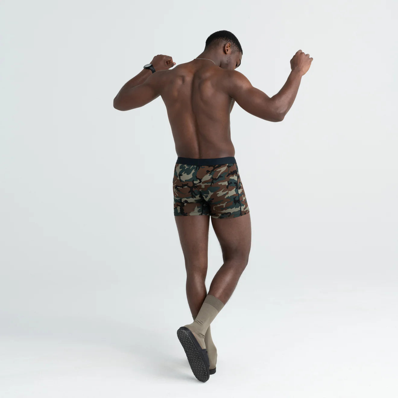 Pack de 2 boxers Vibe Super Soft BLACK/WOOD CAMO