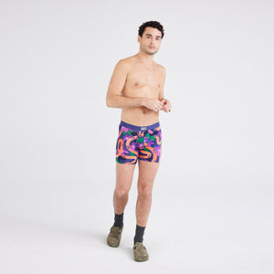 Saxx - Vibe Boxer Brief : Black Coast Stripe