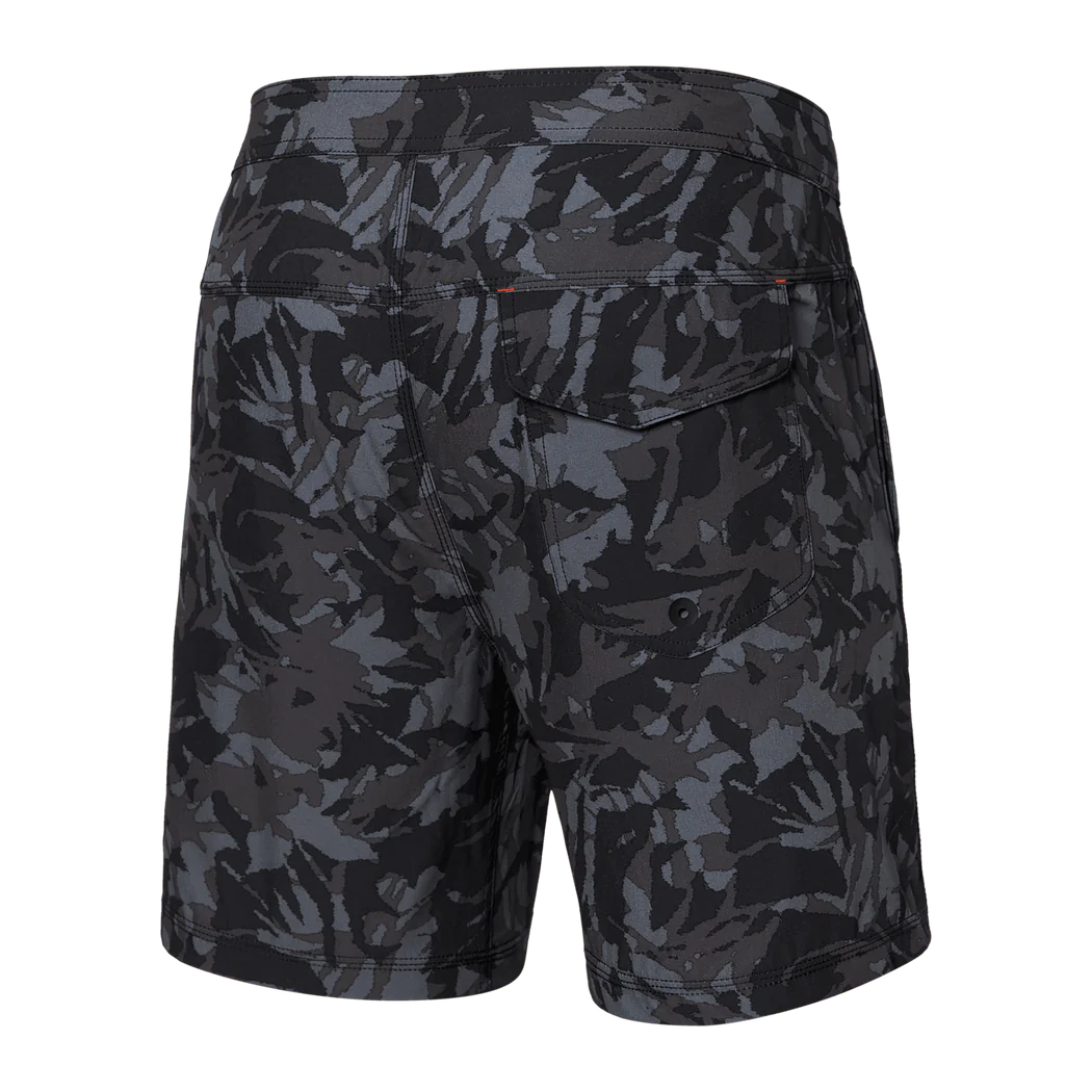 Maillot de bain Saxx Betawave 2N1 Boardie 7" BATIK CAMO- DARK GRAPHITE