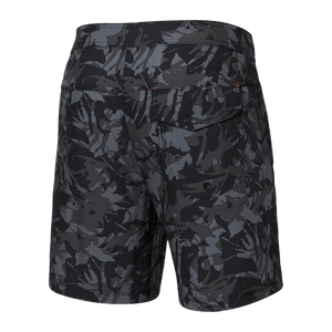 Maillot de bain Saxx Betawave 2N1 Boardie 7" BATIK CAMO- DARK GRAPHITE