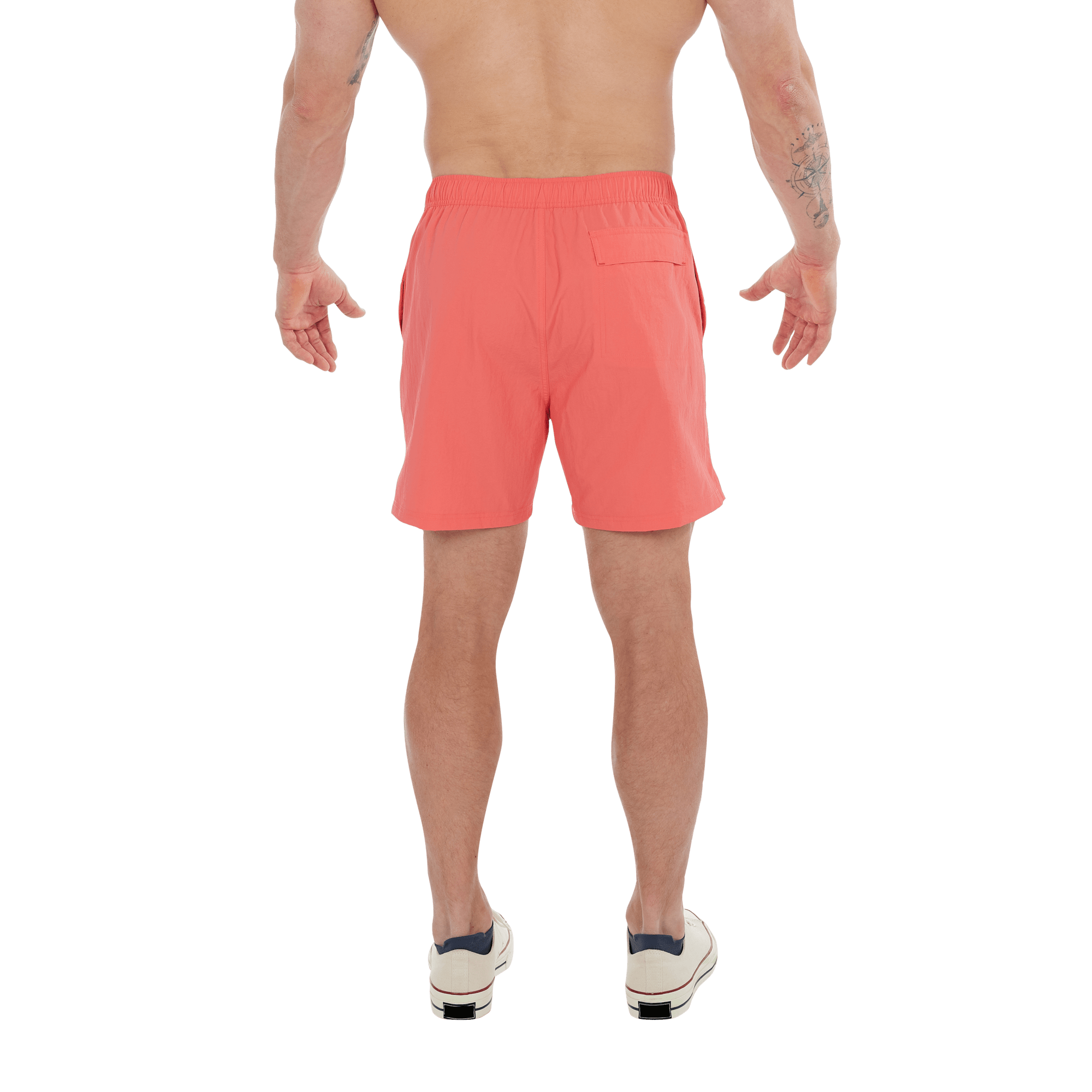 Maillot de bain Saxx GO COASTAL VOLLEY 2-EN-1 5'' POP CORAIL