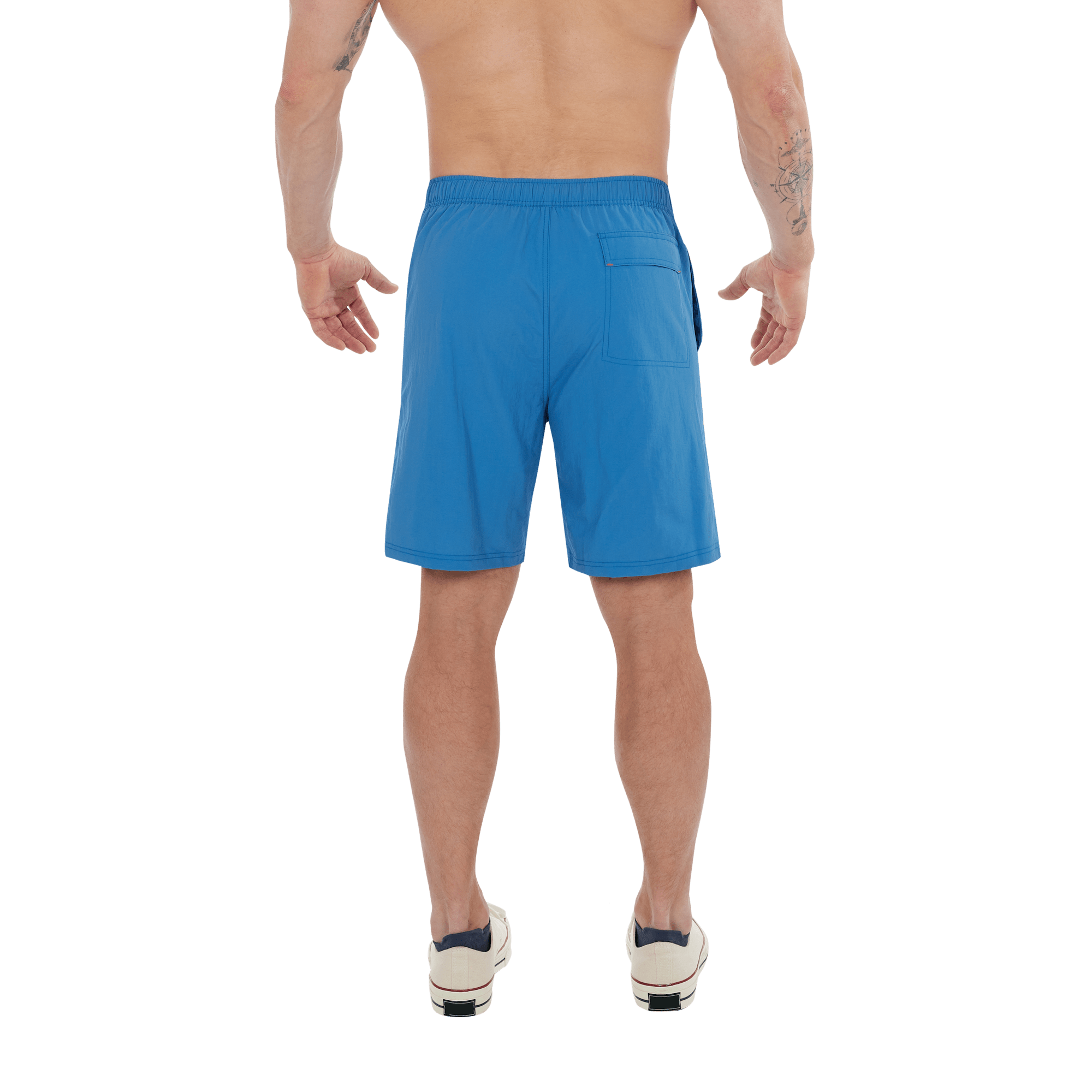 Maillot de bain Saxx GO COASTAL VOLLEY 2-EN-1 -- 7'' BLEU LAC