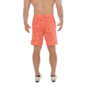 Maillot de bain Saxx GO COASTAL VOLLEY 2-EN-1 -- 7'' FÊTE PERROQUET-CORAIL