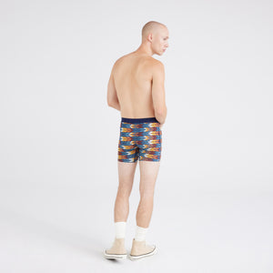 Saxx - Vibe Boxer Brief : Black Coast Stripe