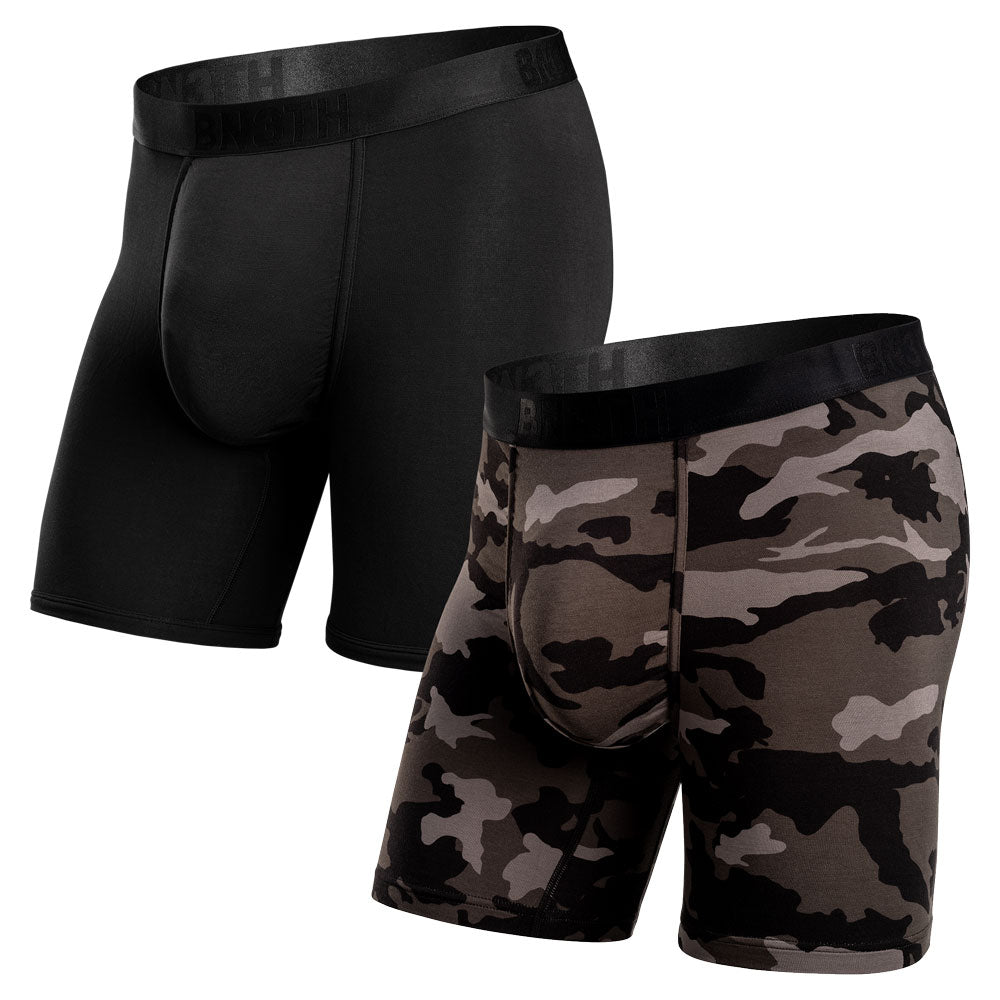 Pack de 2 boxers BN3TH Classic BLACK/CAMO COVERT