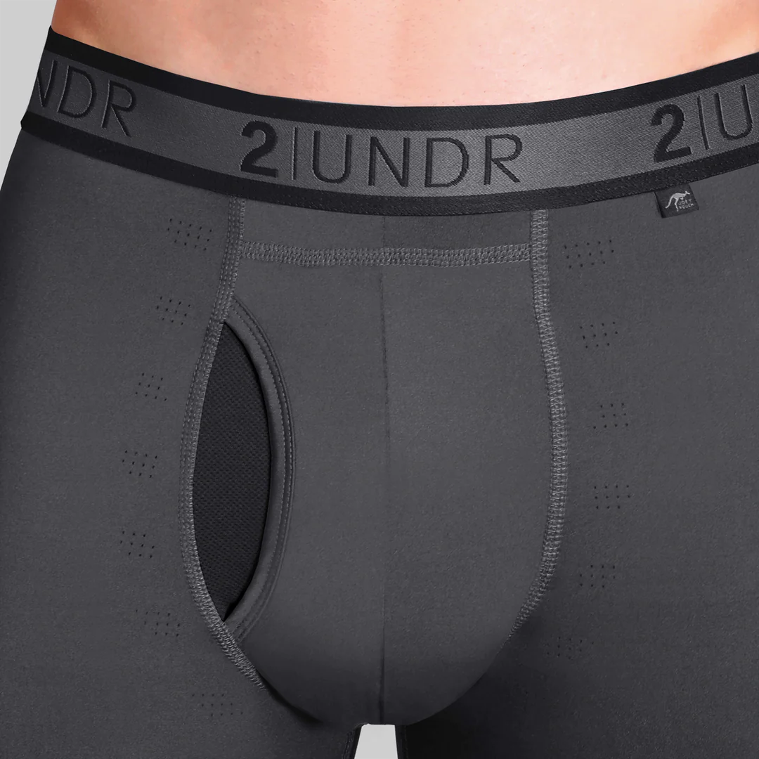 2Undr - Swing Shift Long Leg : Black/Grey