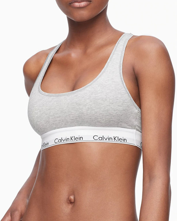 Calvin Klein Modern Cotton Pride Edit Wire-Free Bralette - Gray, Small #62