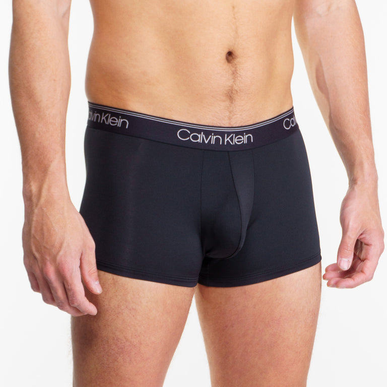 Calvin Klein Men's Underwear CK One Micro Boxer Briefs, Staggered Logo  Black, L - Imported Products from USA - iBhejo