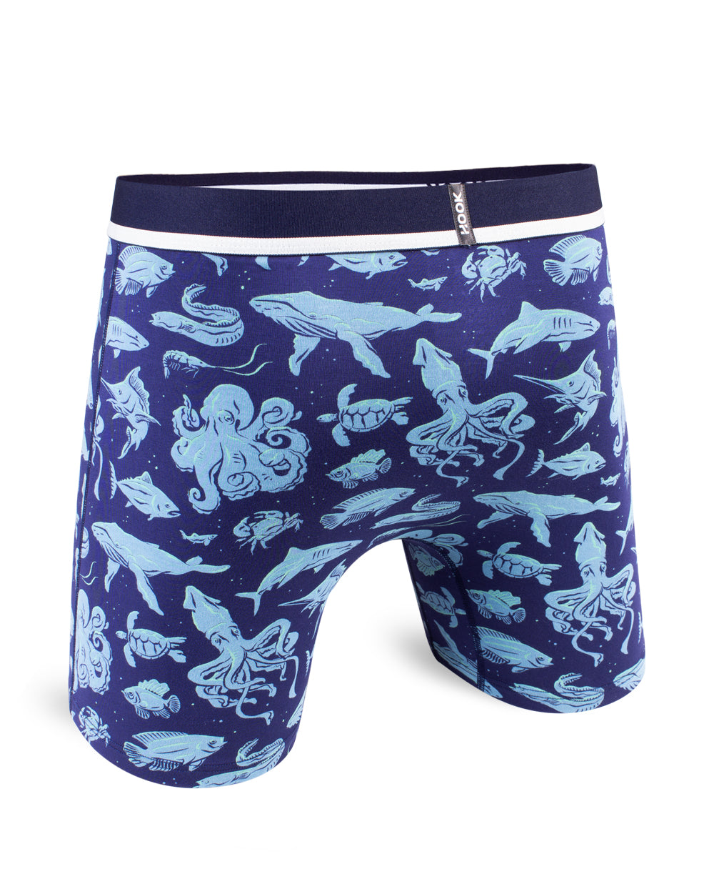 Boxer Feel Blue Ocean  Hook Underwear – Mesbobettes